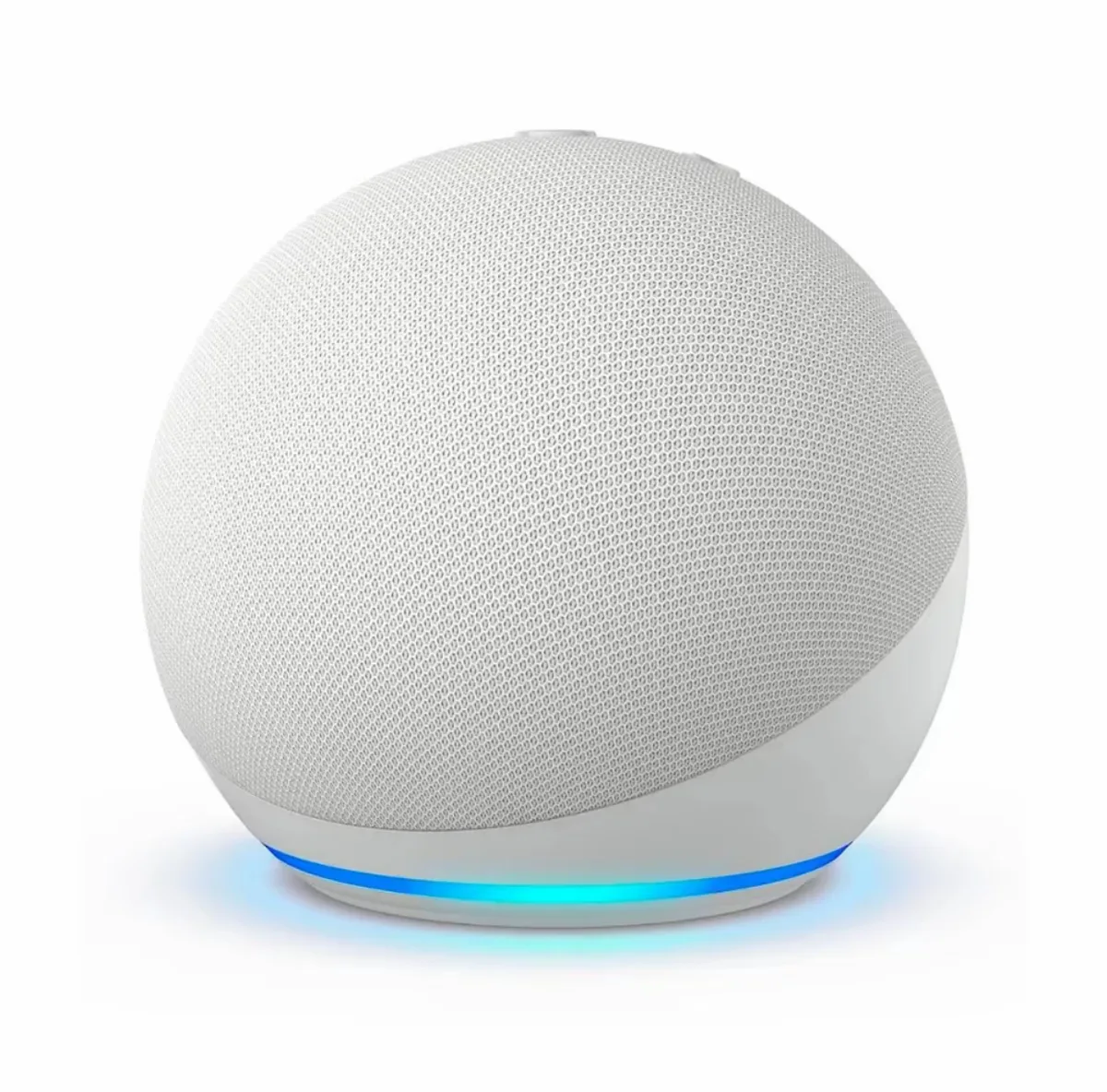 Echo Dot com Relógio e Alexa – Caixa de Som Inteligente Branca